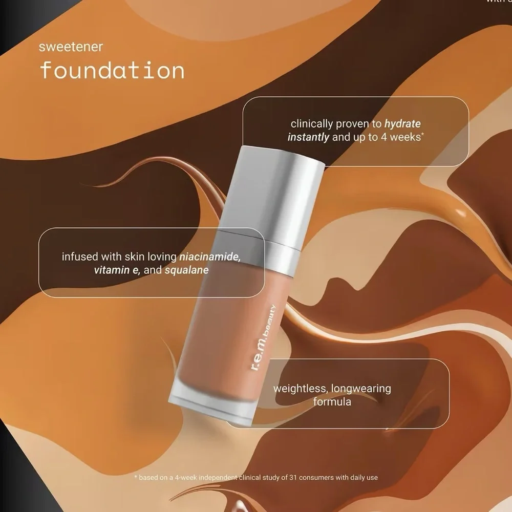 R.E.M. Beauty Fair 2 N Sweetener Foundation 1oz